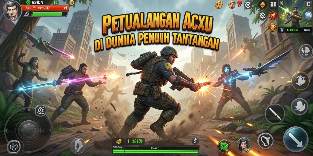 Gameplay seru dan menegangkan dalam 68IDN.