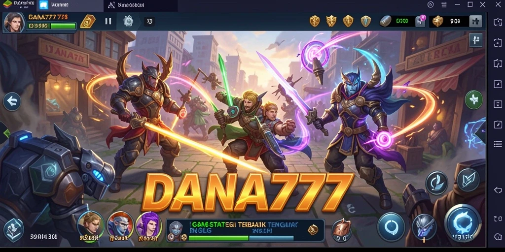Tampilan menakjubkan dari gameplay SLG DANA777.