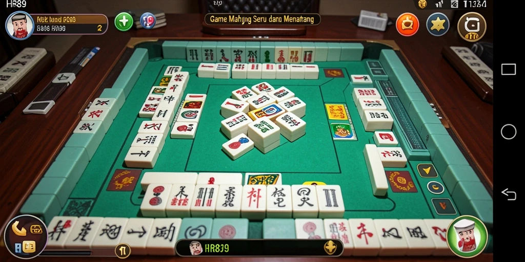 Tampilan gameplay Mahjong yang menakjubkan dari HR89.