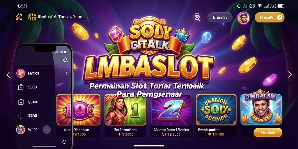 Tampilan menarik dari gameplay LMBASLOT dengan fitur slot yang mengesankan.